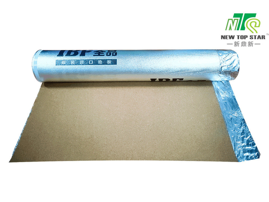 2mm Natural Eco Cork Underlayment Roll 20m Length Customized