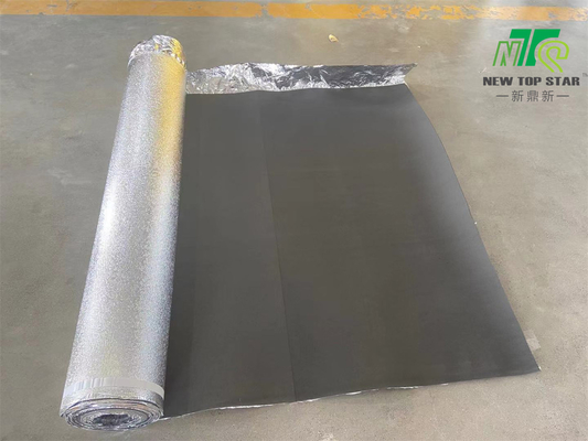 Acoustic 3mm Flooring Underlay , Silver Vapor 3 In 1 Flooring Underlayment