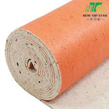 8mm Sponge Rubber Carpet Underlay PU Foam 90kg/M3 With Non-Woven Film