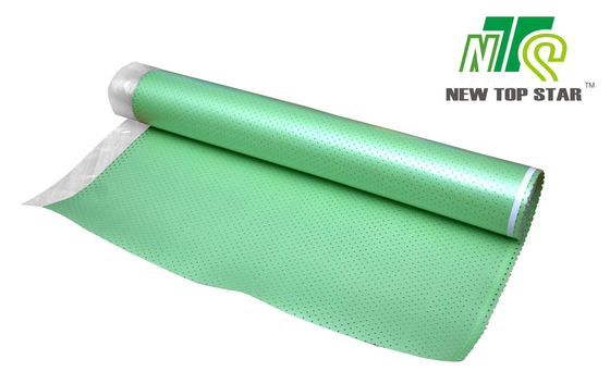 High End Underfloor Heating Underlay , Self Adhesive Vinyl Underlay With Alumnium Foil