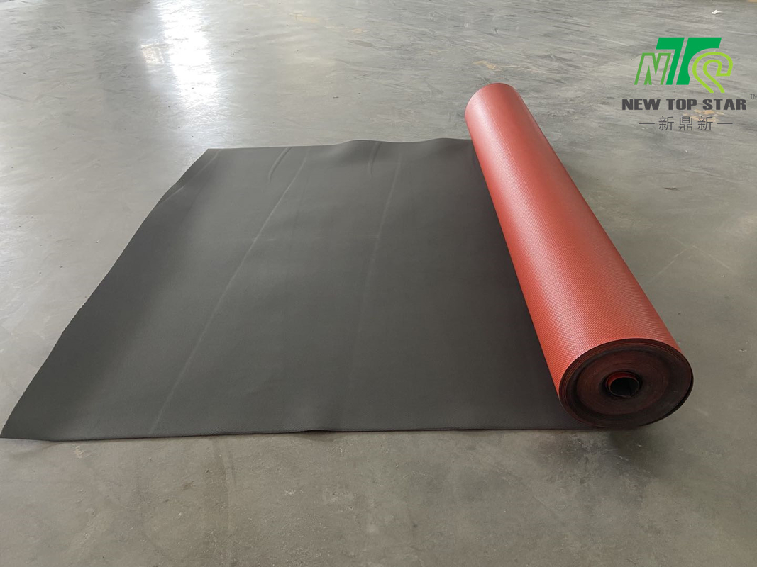 HD EVA LVT Flooring Underlayment , 140kg/m3 Floating Black Foam Underlay