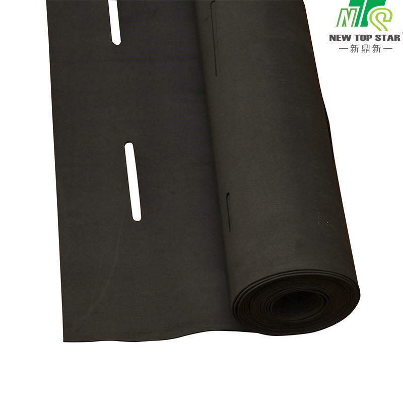 Slotted IXPE Underfloor Heating Underlay 2mm Self Adhesive Flooring Underlay With Hole