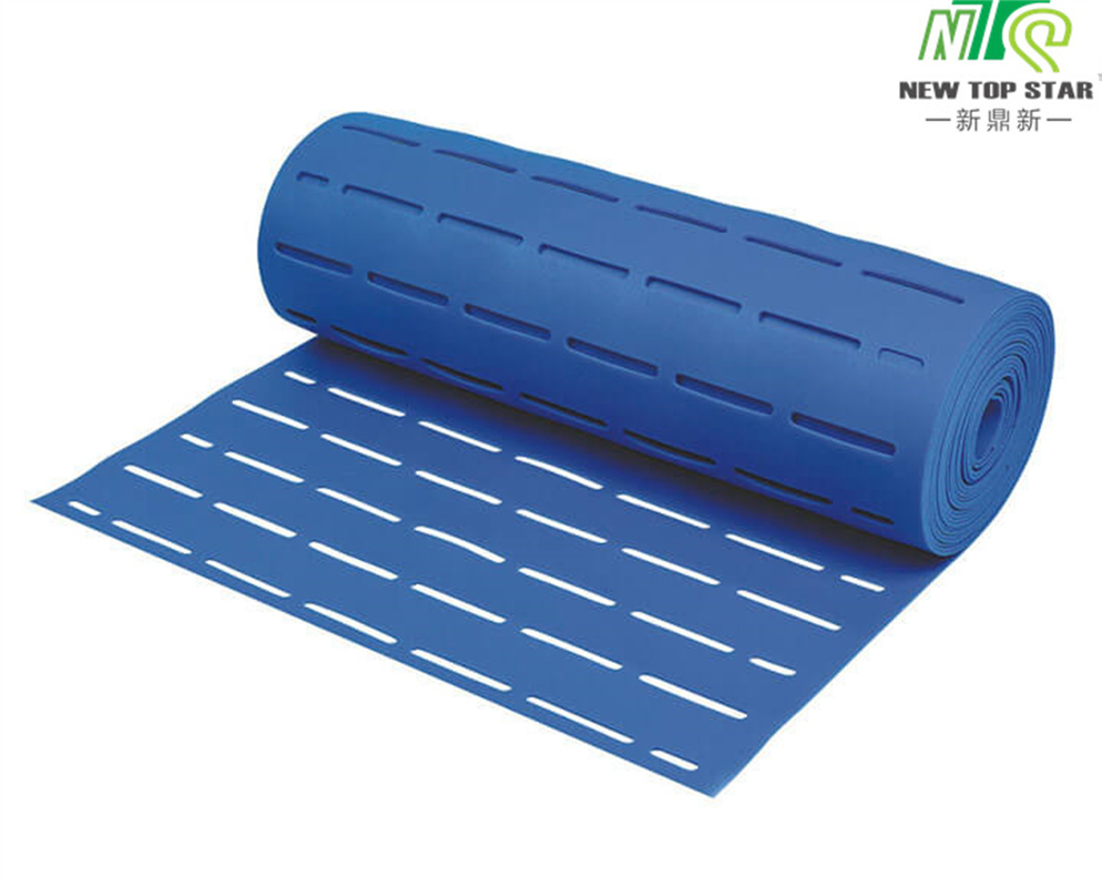 High Density Slotted Underlay Soundproof EVA Foam Sheet With Long Hole