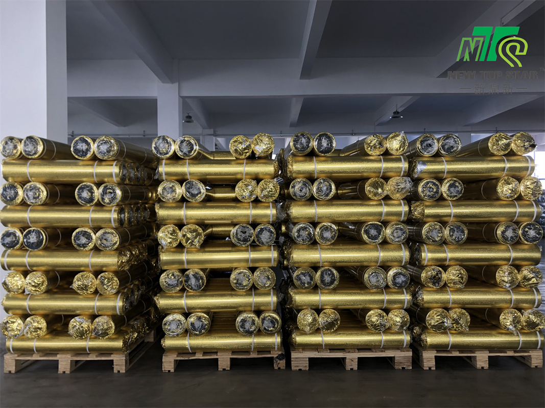 110kg/m3 EVA Acoustic Floor Underlayment 200sqft/roll With Golden Film Coating