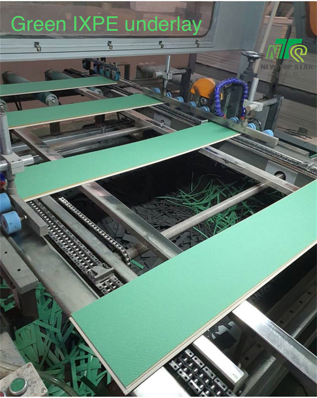 EVA Foam Green Flooring Underlay Eco Friendly Underlayment 1.5mm For Attached Backing