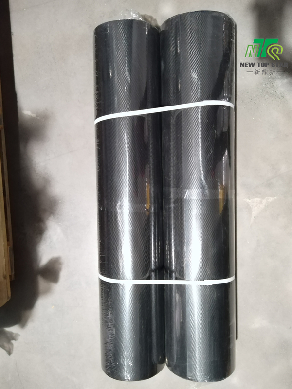 Black 9mm High Density Underlay Vinyl Roll Flooring Underlay 1.5mm 140 Kg/Cbm
