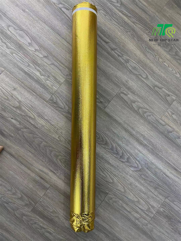 Moisture Proof Acoustic Floor Underlayment EVA Noise Reduction Underlay With Golden Film