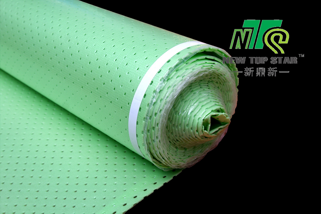 High End Underfloor Heating Underlay , Self Adhesive Vinyl Underlay With Alumnium Foil