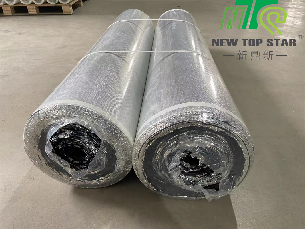 100 sq.ft. Rubber Acoustic Floor Underlayment 3mm With Silver Film