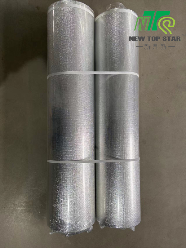 100 sq.ft. Rubber Acoustic Floor Underlayment 3mm With Silver Film