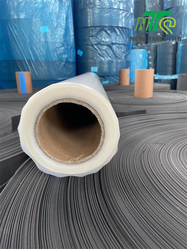 90kg/m3 Flooring Vapor Barrier 6 Mil Poly Film Moisture Barrier ISO