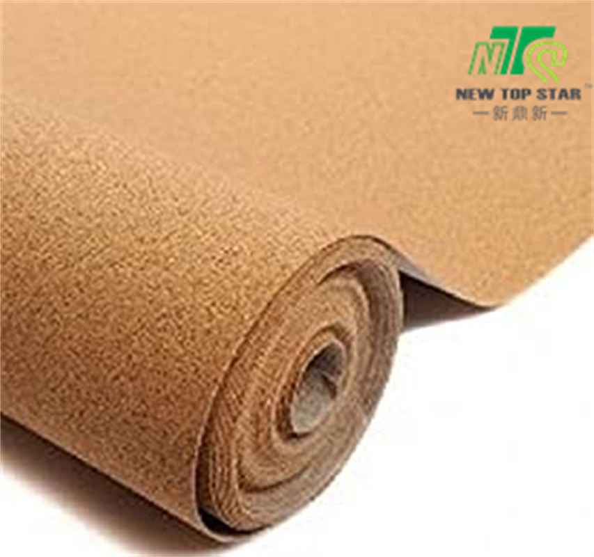 Customized ECF Cork Foam Underlayment Waterproof With Silver Foil Vapor Barrier