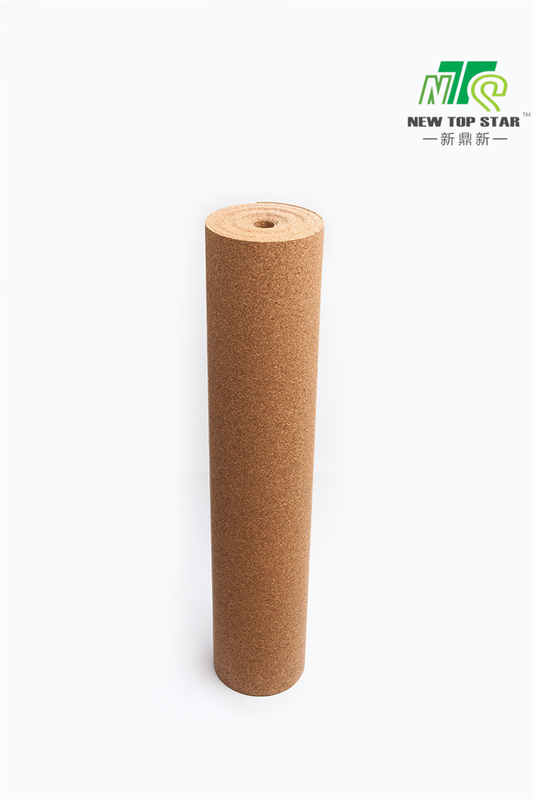 Customized ECF Cork Foam Underlayment Waterproof With Silver Foil Vapor Barrier