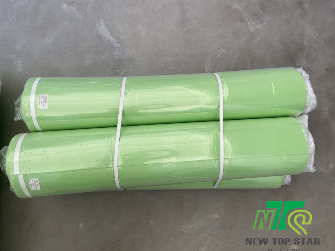 3mm High Density Foam Underlayment , IXPE Green Laminate Underlay With PE Film