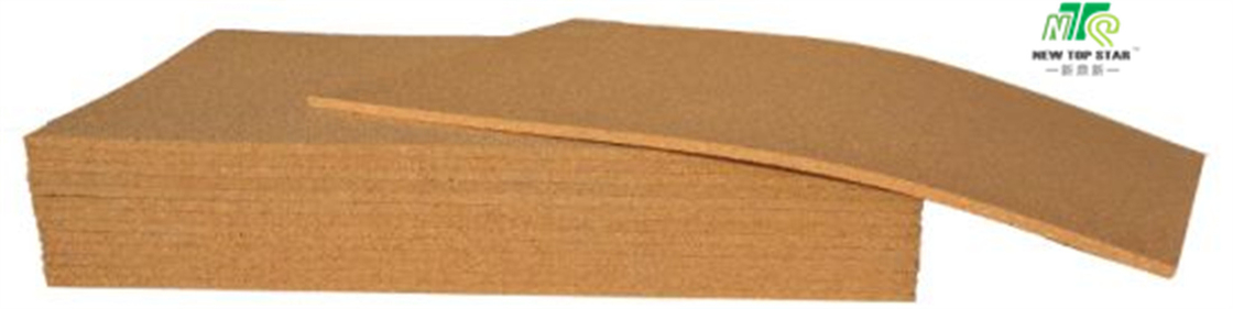 12mm Eco Cork Underlayment Floor Sheets 220kg/cbm Super Thick