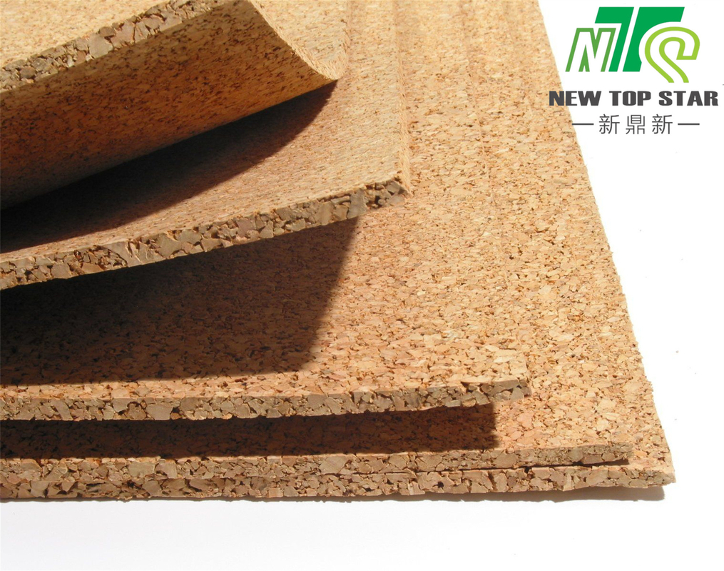 SGS 6mm Cork Soundproofing Underlayment , Laminate Underlay For Underfloor Heating