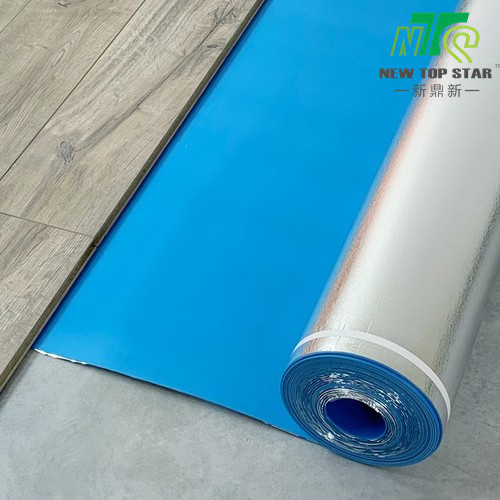 2mm Low VOC IXPE Foam Underlayment Heatproof With Vapor Barrier