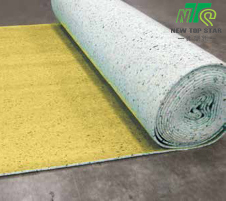 SGS 10mm PU Carpet Felt Underlay 110kg/M3 For Good Base Level Protection