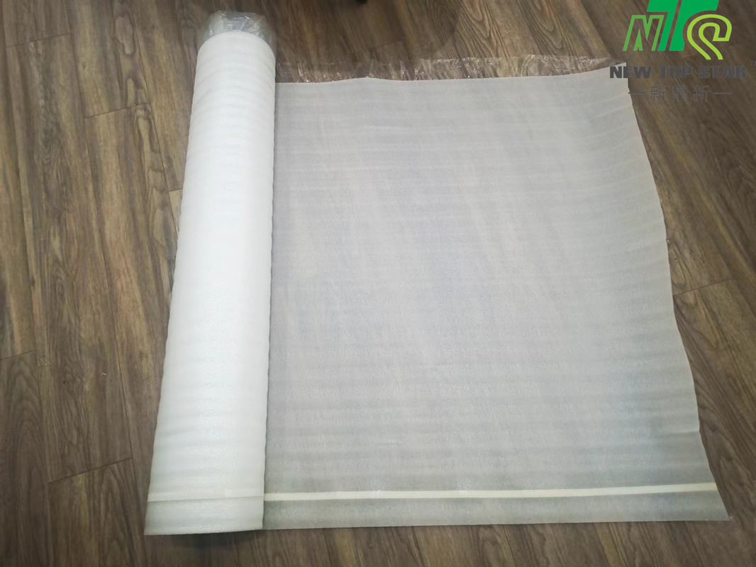 Lightweight Laminate Floating Floor White Underlay 3mm , EPE Foam Underlay SGS Approved