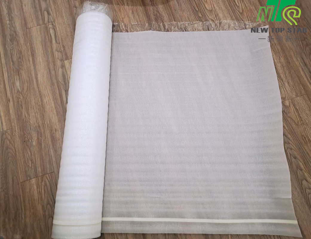 Lightweight Laminate Floating Floor White Underlay 3mm , EPE Foam Underlay SGS Approved